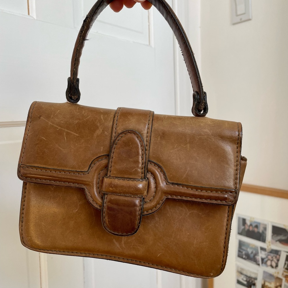 1970 Vintage Leather Mini Bag